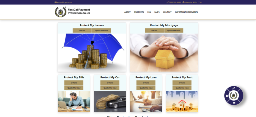 First Call Payment Protection